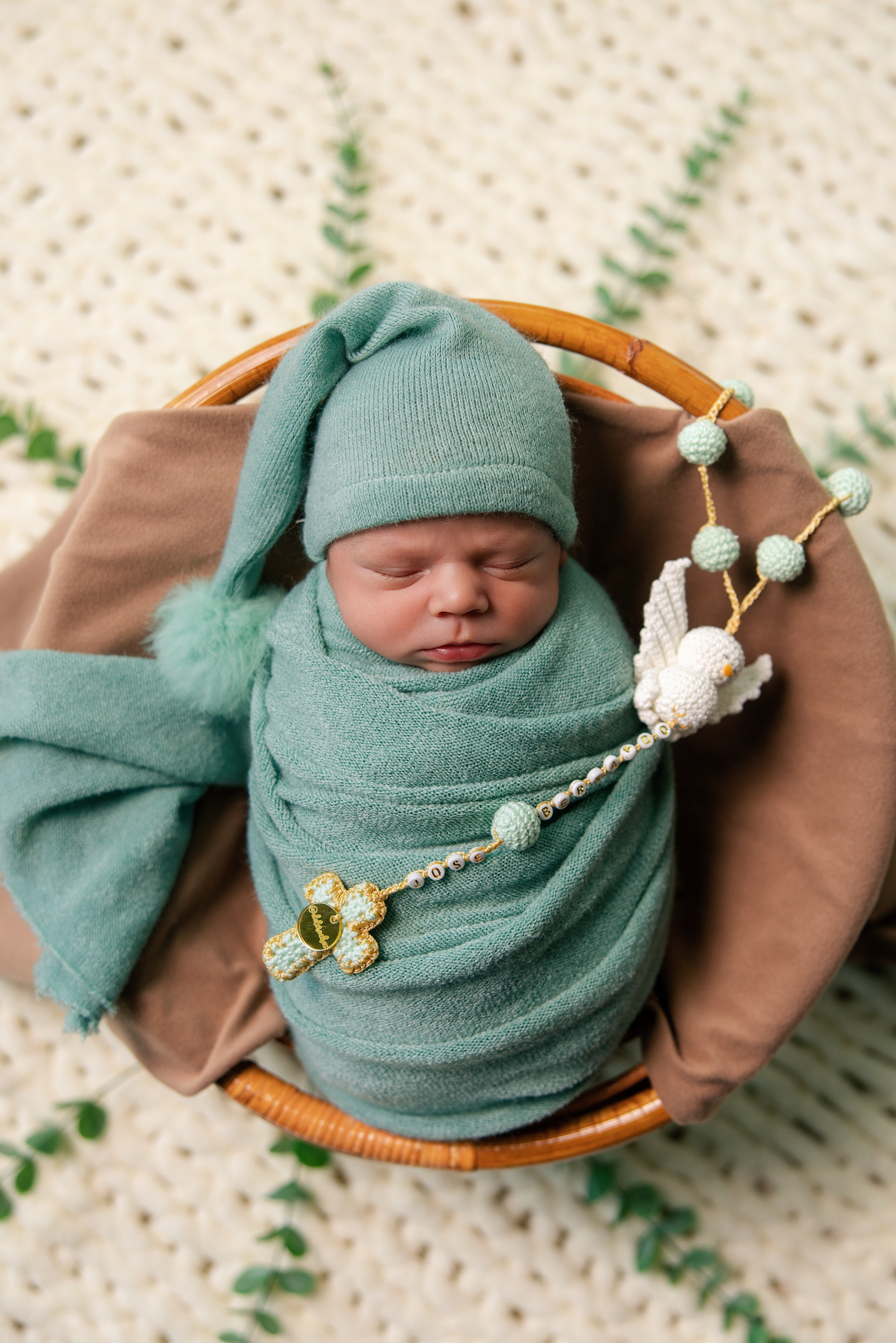 Newborn session for Jose Bernardo, photographed by Studio FB USA