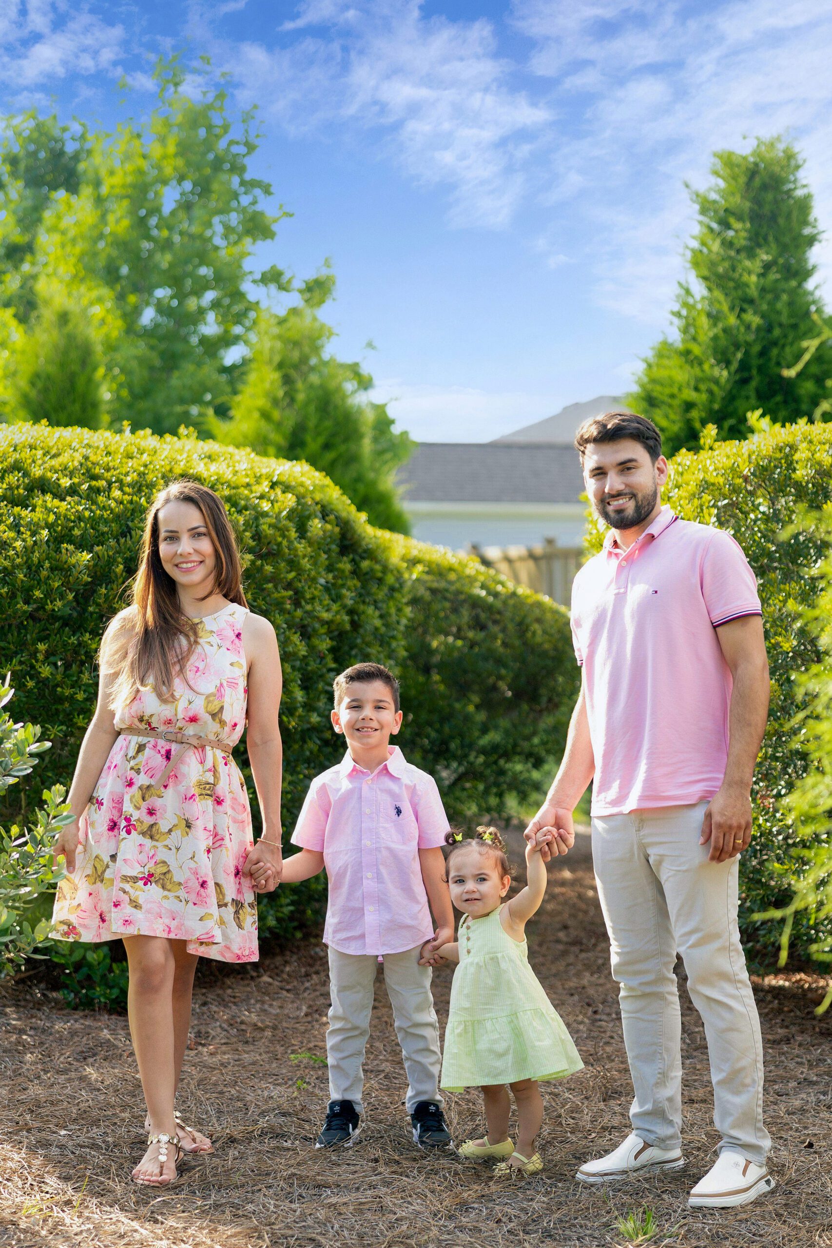 Family session for Livia, photographed by Studio FB USA