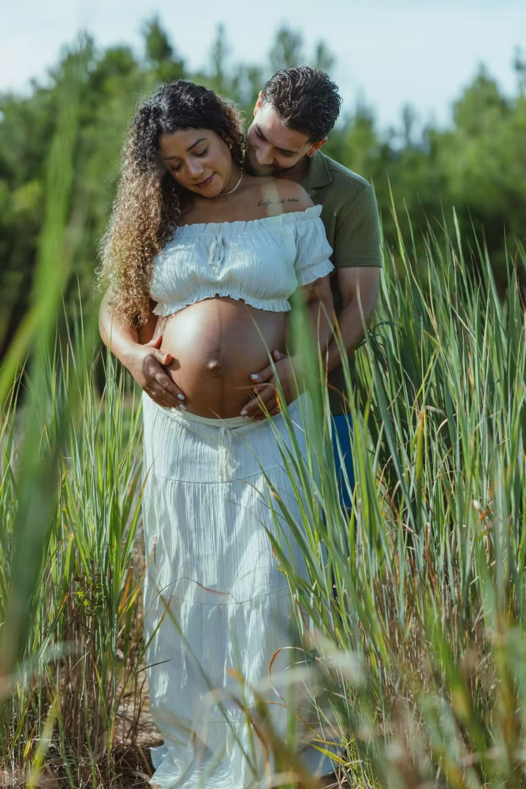 Couple Maternity Photos: Ideas for Two, From Real Sessions